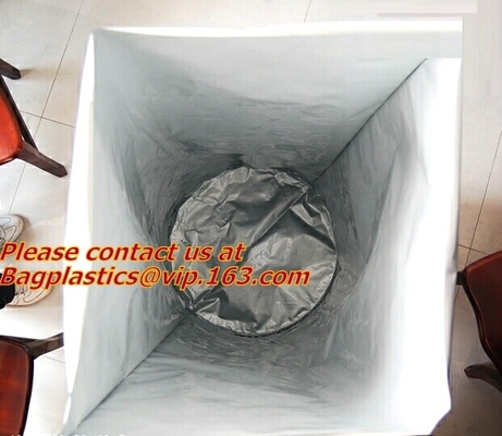 Hoja impresa de encargo de aluminio del papel del bolso impermeable plástico a granel grande de la cremallera