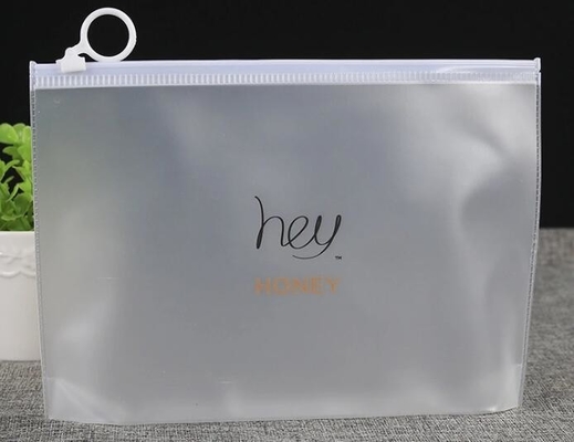 Un cosmético más fresco de la tela del PVC EVA Packing Slider Zipper Bags biodegradable