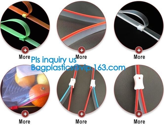 Cree la tienda de delicatessen para requisitos particulares ensillan el bolso de la cerradura de la cremallera, tienda de delicatessen plástica reconectable del bolso de la silla de montar del LDPE Zip lockkk de la Virgen empaquetan con el logotipo impreso para