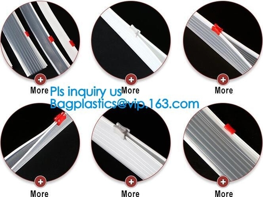 Cree la tienda de delicatessen para requisitos particulares ensillan el bolso de la cerradura de la cremallera, tienda de delicatessen plástica reconectable del bolso de la silla de montar del LDPE Zip lockkk de la Virgen empaquetan con el logotipo impreso para