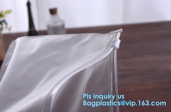 Resbalador de empaquetado helado de la ropa cosmética del bolso del maquillaje que empaqueta con Zip lockkk