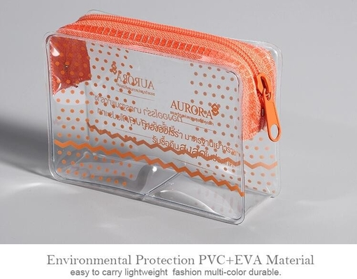 El Cpe del bolso de EVA Garment Packing Makeup Cosmetic heló el papel de aluminio de la cerradura de la cremallera
