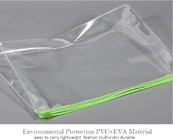 Material polivinílico del CPE del bolso del maquillaje del Pvc del PVC de la cremallera que se puede volver a sellar cosmética del resbalador