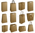 Empaquetado ULTRAVIOLETA de lujo de la ropa de Matte Black Shopping Paper Bag