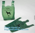 El bolso verde biodegradable del impulso del perro abulta el HDPE EPI de Dispener del hueso de Baggie