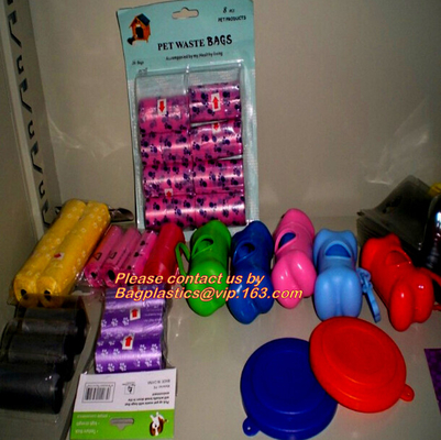 Bolsos inútiles del perro de Eco del dispensador de la linterna del animal doméstico biodegradable amistoso de los productos
