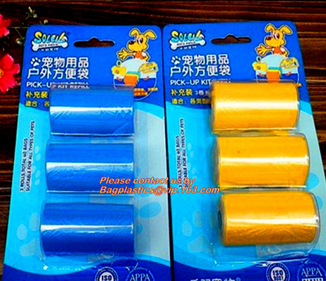 Bolsos inútiles del perro de Eco del dispensador de la linterna del animal doméstico biodegradable amistoso de los productos