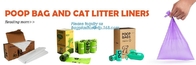 Productos amistosos Logo Printed Waste Poop abonable del perro del OEM Eco
