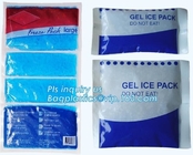 La eliminación de residuos fría del Biohazard de la compresión empaqueta la bolsa de hielo reutilizable de la inyección