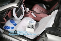 Cubiertas de asiento de carro del volante del LDPE/estera del pie del coche/cubierta disponibles del engranaje
