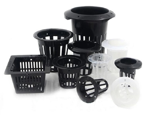 La taza neta del pote del invernadero para los potes crecientes hidropónicos Mesh Cup de la red del hidrocultivo del sistema y hace espuma