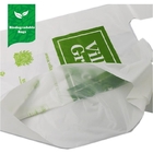 En13432 certificó el bolso plástico abonable biodegradable al por mayor impreso aduana de la farmacia con la manija de la camiseta