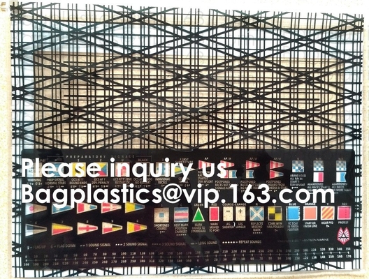 La navegación de instrucciones empaqueta las bolsas de adaptación que el fichero de A4 empaqueta bolsos de la documentación del barco, ISAF de las guías que compite con la bolsa de libros Bagease de las reglas
