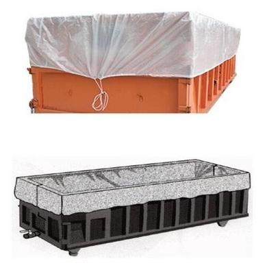 Trazador de líneas durable grande para la basura disponible, trazador de líneas del envase del contenedor del lazo del camión volquete |trazadores de líneas de cama plásticos para el dumpst