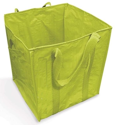 El almacenamiento reutilizable resistente de la extra grande empaqueta los cubos de los compartimientos de las cajas de almacenamiento del bolso que llevan w/Zipper de la mochila móvil del cierre