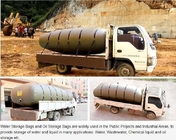 El jumbo líquido de Fibc del almacenamiento de aceite de palma del Pac empaqueta el transporte de gasolina y aceite Vinger de Flexibag del bolso a granel de la vejiga del envase los 20ft 24000L