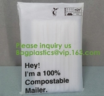 Bolso de envío del bolso biodegradable de la fijación del anuncio publicitario para los bolsos de empaquetado del correo del correo de lujo de los bolsos de las ropas de la ropa