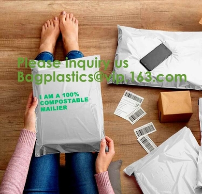 Bolsos de envío amistosos de Eco del correo abonable con las fuentes de empaquetado amistosas de los sobres de Eco que envían bolsos