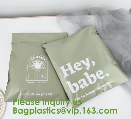 Mensajero de envío abonable ambiental Packaging Shipping Bags con Logo Custom Printed For Clothing