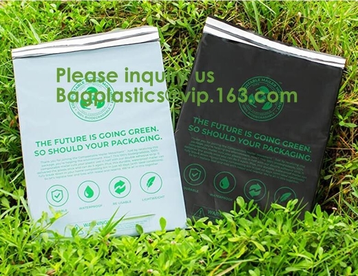 Mensajero de envío abonable ambiental Packaging Shipping Bags con Logo Custom Printed For Clothing