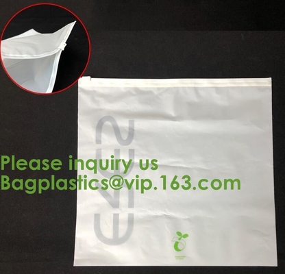 Bolsos respetuosos del medio ambiente del congelador, bolsos que se puede volver a sellar, resistente, biodegradable, reutilizables, sello del resbalador, cerradura de la cremallera