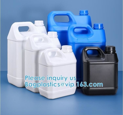 250ml 500ml 1000ml botella química de los jarros del estilo del uso F del ANIMAL DOMÉSTICO del galón de 1 litro del HDPE plástico del contenedor de almacenamiento