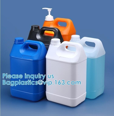 250ml 500ml 1000ml botella química de los jarros del estilo del uso F del ANIMAL DOMÉSTICO del galón de 1 litro del HDPE plástico del contenedor de almacenamiento