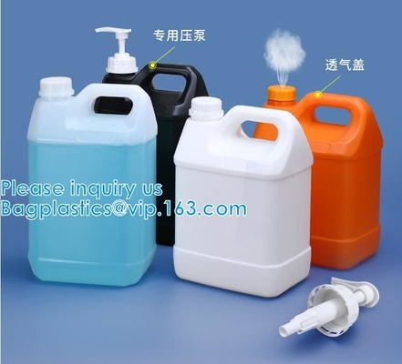 250ml 500ml 1000ml botella química de los jarros del estilo del uso F del ANIMAL DOMÉSTICO del galón de 1 litro del HDPE plástico del contenedor de almacenamiento