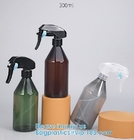 Las botellas plásticas del espray, reutilizables para las manos limpias, médico, desinfectan, esterilizan, desgasificación, desinfectante, disinfector