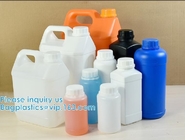 Envase plástico del jarro del cuadrado, manija plástica de Juice Bottle Milk Bottle With del HDPE grande del galón para el agua de las bebidas