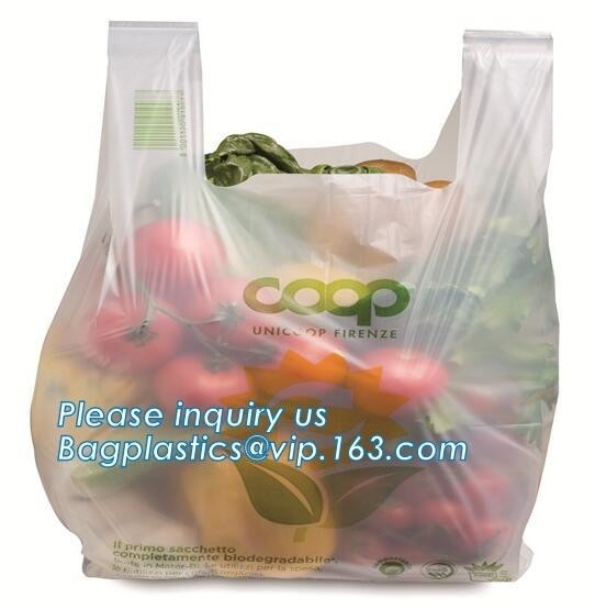 Bolsos grabados en relieve de Liner Compostable Garbage del carrito de los residuos orgánicos, las bolsas de plástico biodegradables de la categoría alimenticia del estiércol vegetal