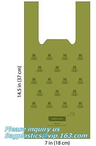 Productos lindos del perro del estiércol vegetal del impulso de los bolsos del colector biodegradable del Amazonas