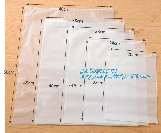 los bolsos plásticos herméticos para empaquetar, resbalador Zip lockkk de la cremallera del resbalador de los bolsos polivinílicos de la cremallera imprimieron los bolsos de la cremallera del pvc, patio sellaron el sl