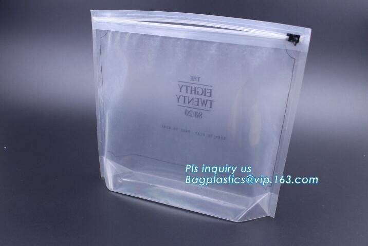 parte inferior y bolso de empaquetado metalizado carga inferior de la cremallera del resbalador de la película, cremallera metálica del sello del patio que imprime bolsos del resbalador del PVC