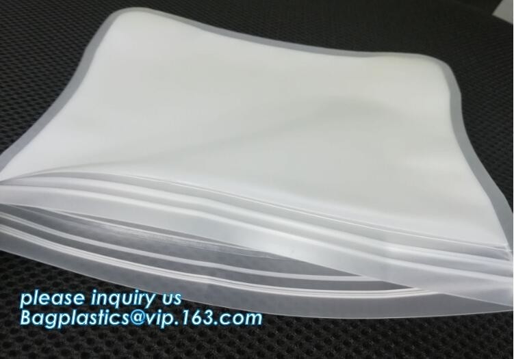 Bolso limpio de la comida del silicón de 1 litro de Cat Pet Food Storage Easy de las verduras frescas del sello del perro reutilizable de la carne para los bageas del refrigerador