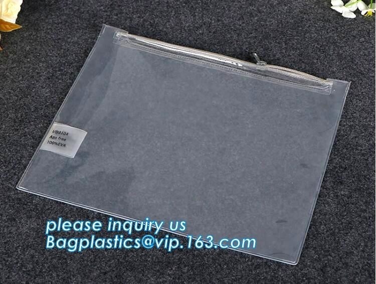 El claro plástico del viaje del bolso biodegradable de Carry On Airport Airline Compliant compone a las mujeres del bolso del artículo de tocador, bolso Airpor del artículo de tocador