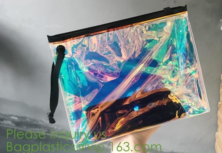 Bolso cosmético colorido del regalo del maquillaje del diseño de encargo de la promoción, bagease práctico de Case del organizador del viaje de la bolsa del bolso del maquillaje del artículo de tocador