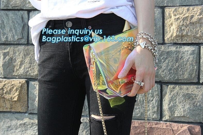 El bolso claro de la playa del pvc del bolso del pvc del bolso de compras del PVC, bolso multifuncional del bolso del totalizador del pvc, pvc promocional canta