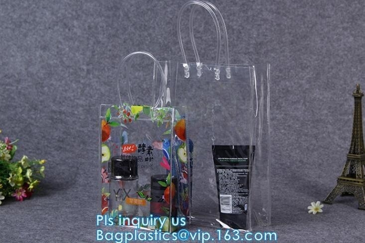 El bolso claro del PVC de la playa del verano/la bolsa de asas transparente, gelatina a las mujeres transparentes Shoulde del caramelo del PVC de la playa material del color