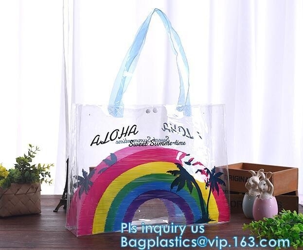 Cruzado - bolso de Shoulder Bag Sling del mensajero del cuerpo, bolso claro de la playa del vinilo del bolso del totalizador del hombro de la honda transparente del PVC, bolso práctico