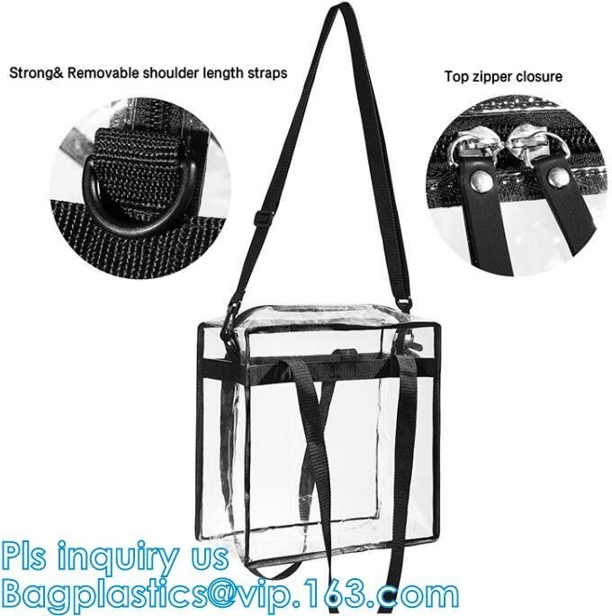 Bolso popular para las mujeres, bolso adolescente amistoso del Pvc del claro de la moda de Eco, pared popular del hombro del claro de la PU de la señora del bolso