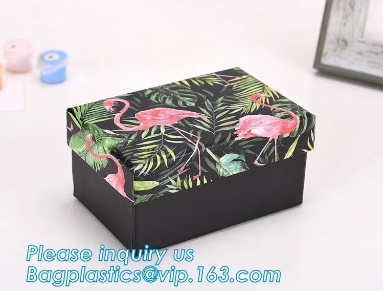 Impresión de lujo de encargo Art Paper Gift Packaging Box con la ventana clara al por mayor, caja de papel de Plastic/PVC con el sellado del logotipo