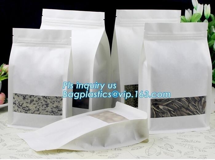 El bolso del pan de la Navidad de la categoría alimenticia, bolsa de papel caliente de la venta, precio razonable del plástico de China alineó el bre impreso de encargo del papel de Kraft