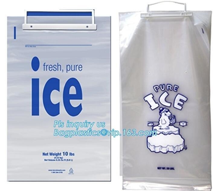 Bolso del wicket/bolso de hielo médico, bolso de hielo frío de la carne al por mayor de los mariscos de la bolsa de hielo del gel del PA del PE, bolso de empaquetado de /ice del bolso para el vino