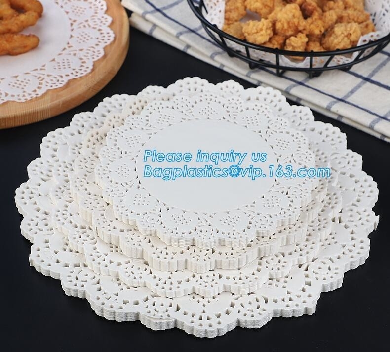 papel de Dim Sum del silicón de la Aceite-prueba 39gsm para el cojín de la torta, cocina que cocina la estera de los accesorios para la comida, silicón sano de la categoría alimenticia