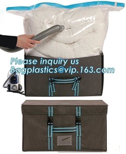 bolsos de vacío con la fragancia para los edredones o las mantas, bolso del almacenamiento del cubo de la compresión, bolso del almacenamiento del edredón, bagplastics. bagease