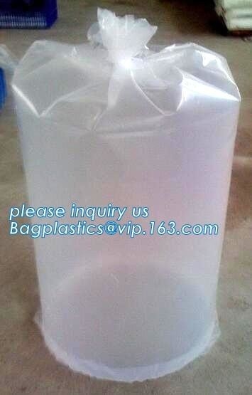 la bolsa de plástico con la parte inferior de la ronda, trazador de líneas inferior redondo del cubo, bolso líquido de la parte inferior de la ronda que embala, bolso inferior redondo biodegradable,