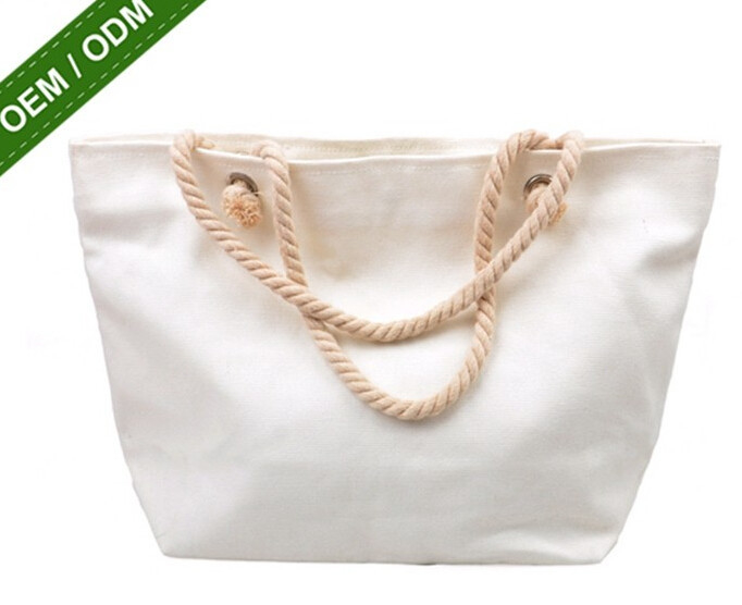 El bolso barato de la lona de la bolsa de asas de la lona de algodón de la moda respetuosa del medio ambiente de la promoción, logotipo de encargo al por mayor imprimió la lona de algodón