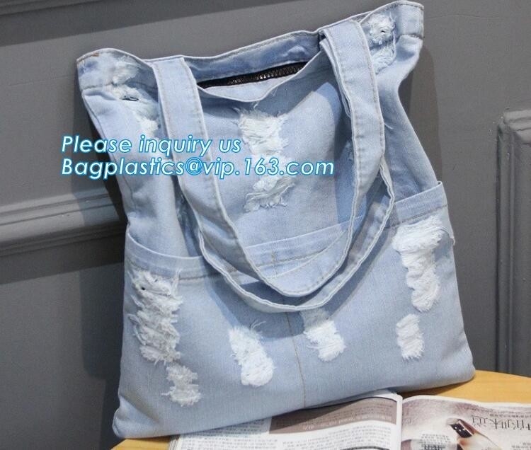 Logo Canvas Bag impreso, Tote Bag, bolso de la playa, bolso llano de alta calidad de la lona de la bolsa de asas de la lona del ustom, vagos de la lona de algodón de la moda