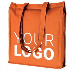 La bolsa de asas blanca llana promocional del algodón de la manija con el bolso de encargo de la tela de algodón del logotipo, Logo Printed Cotton Canvas de encargo caliente